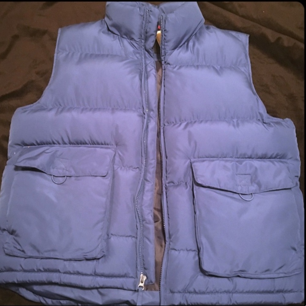 Blue Puffer Vest